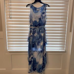 Calvin Klein Formal Blue Dress, Size 8